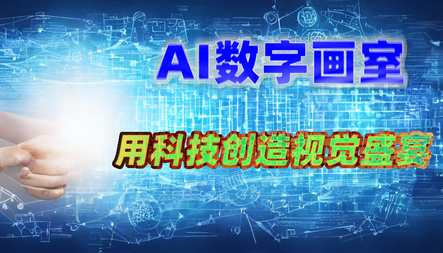 依托AI软件的数字化创新能力，点极摩坞全力打造"AI数字画室"